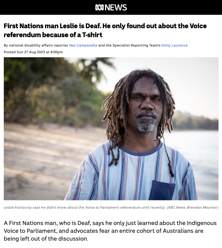 Leslie article screenshot