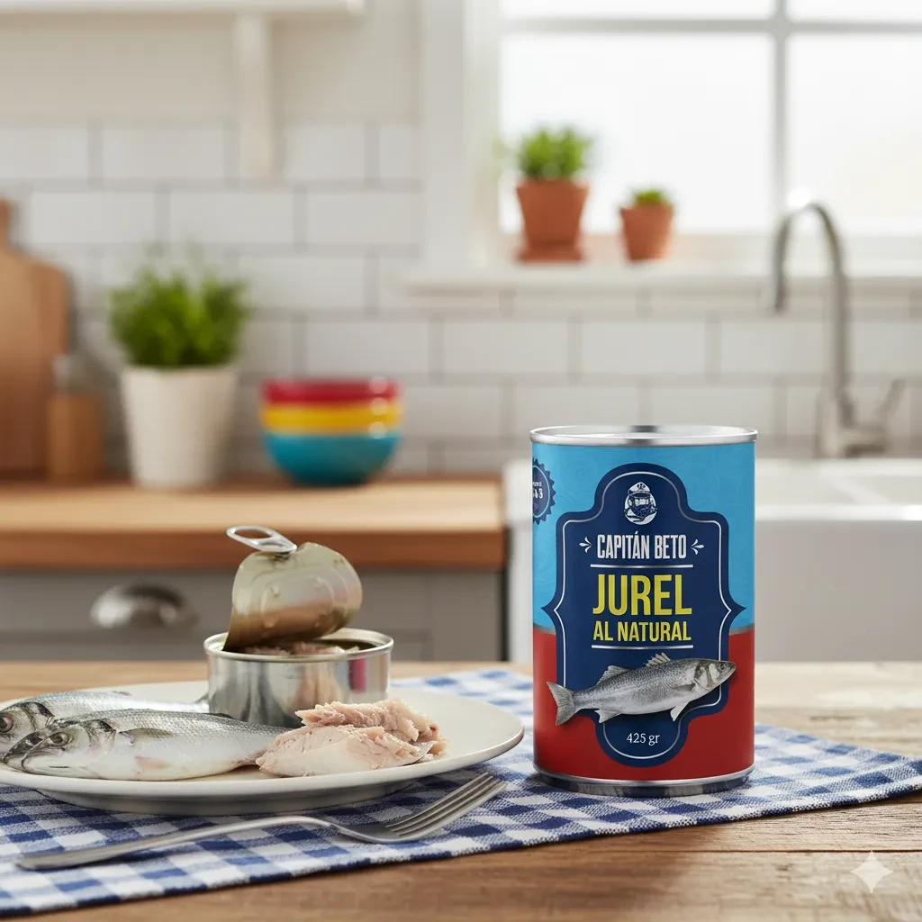 Capitán Beto - jurel enlatado
