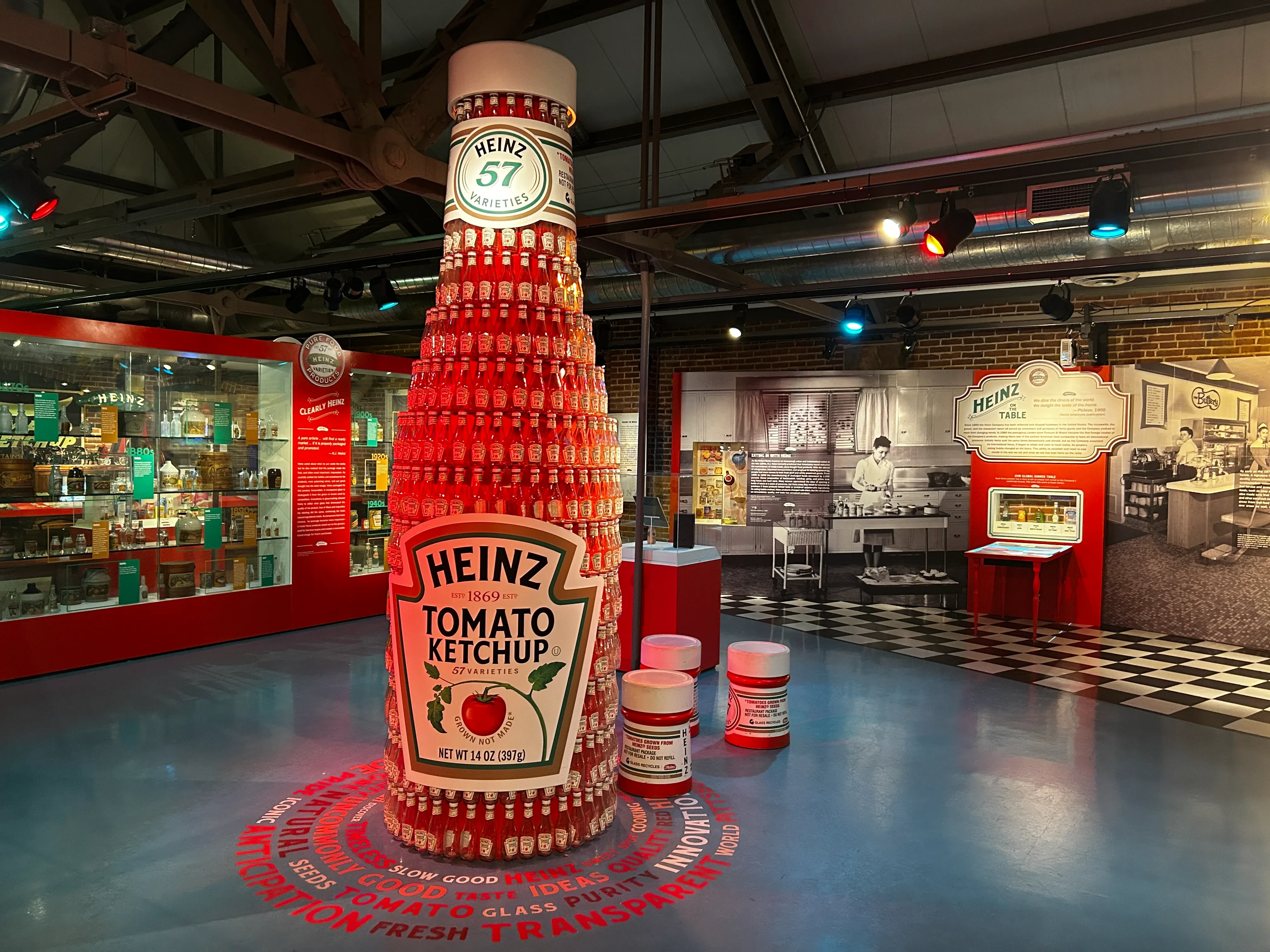 historical image of a seafood restaurant