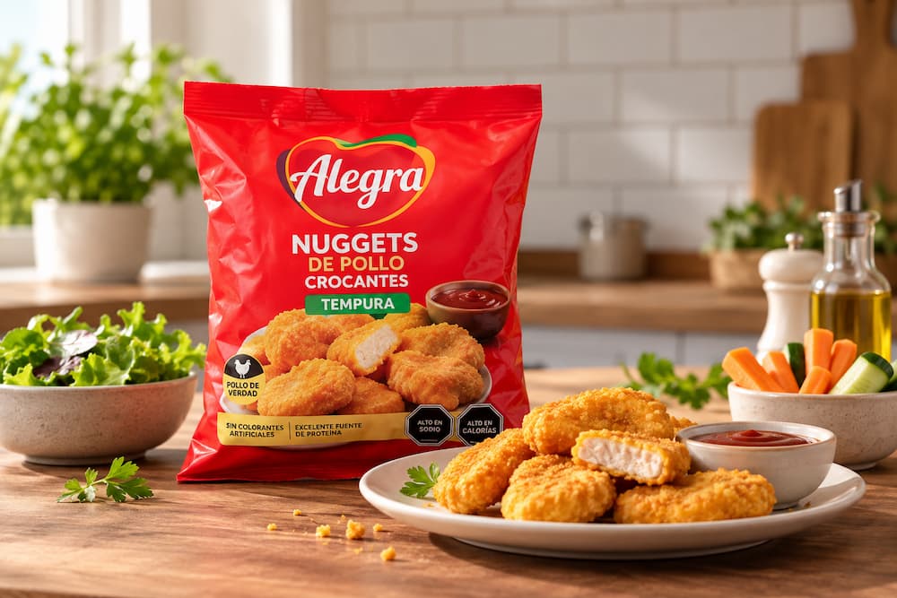 Alegra - nuggets, filetitos y pechuga de pollo congelados