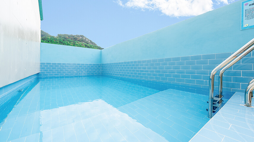 바다의기분 객실 풀장