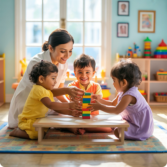 Preschool curriculum focused on teaching 16 core values including kindness respect responsibility and honesty