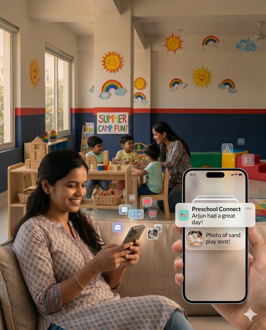 Teacher keep you updated about your child's progress