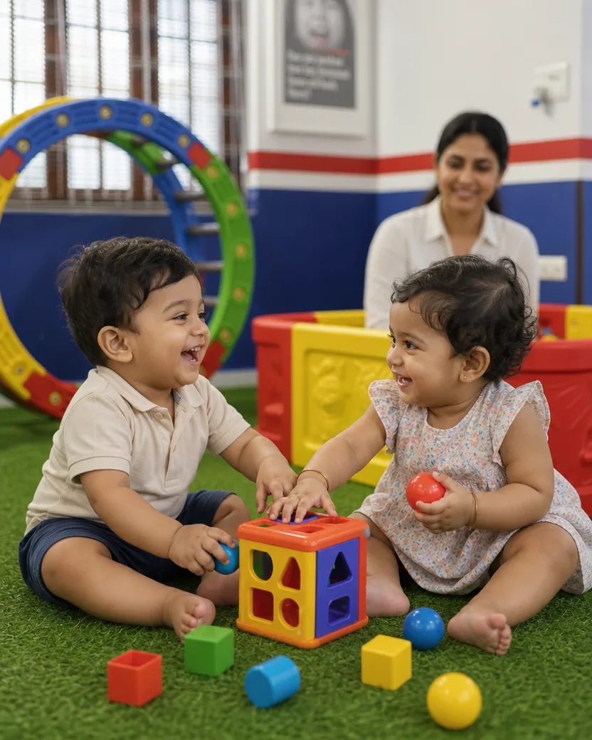 hygienic standards that keep your child in a playful safe and secure environment