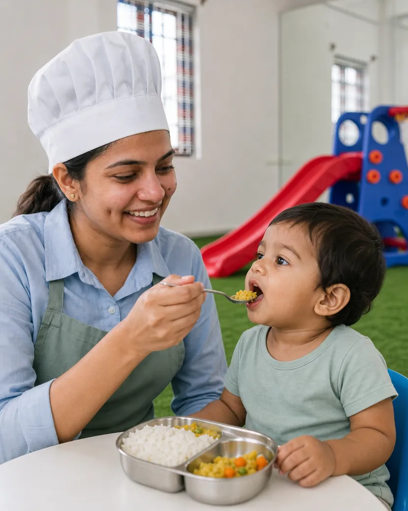 A well balanced meal for your child that will keep him fit and healthy