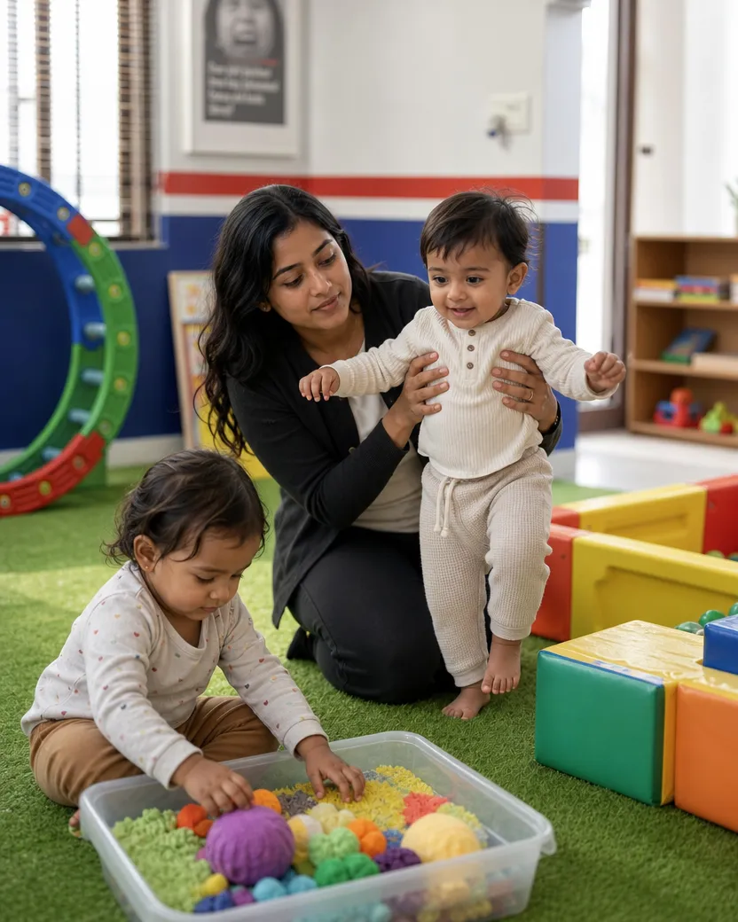 support for children at every step so he doesn't feel uncomfortable at any moment