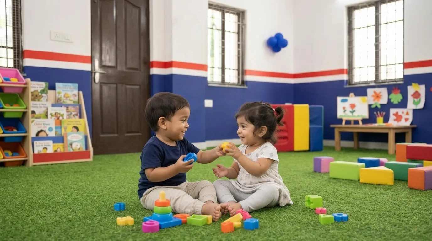 A highly interactive environment that helps in your child's growth.