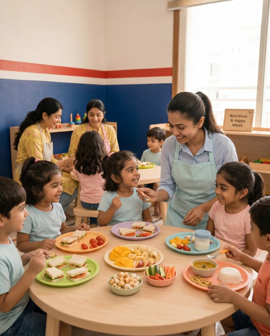 Nutrition rich meals freshly prepared for your child