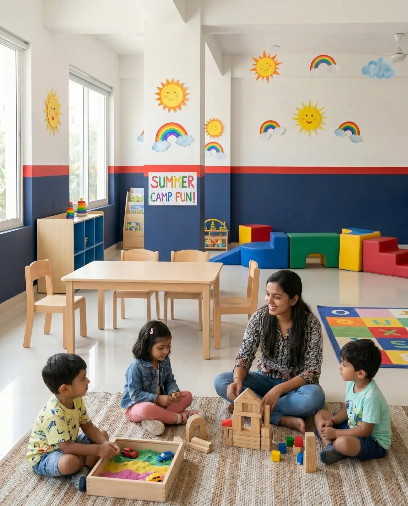 summercamp interactive fun learning session