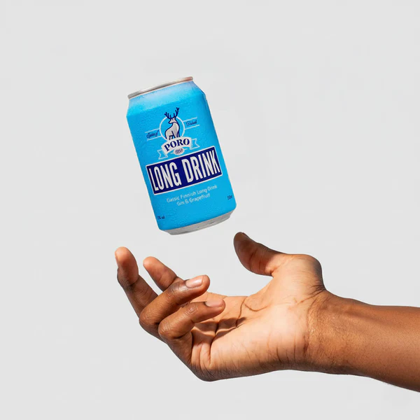 Poro Long Drink brand identity