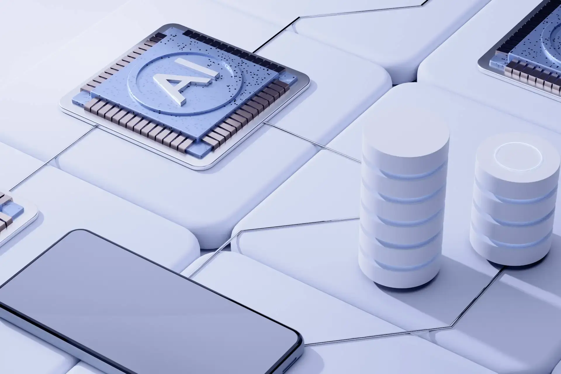 image of computer screens with data dashboards