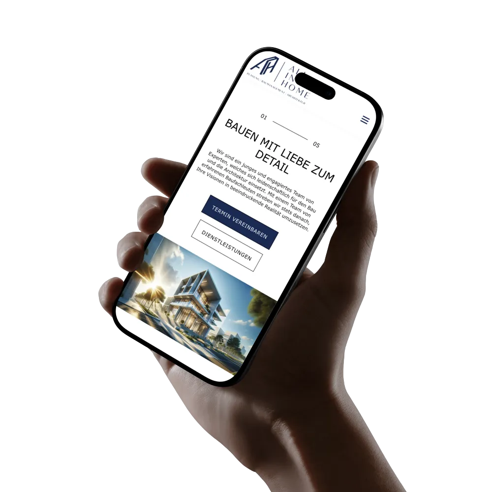 all in home website mobile