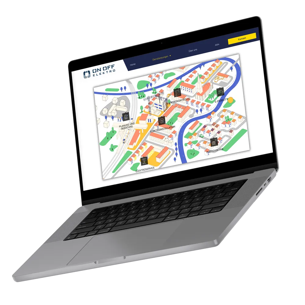 on off elektro web mockup 