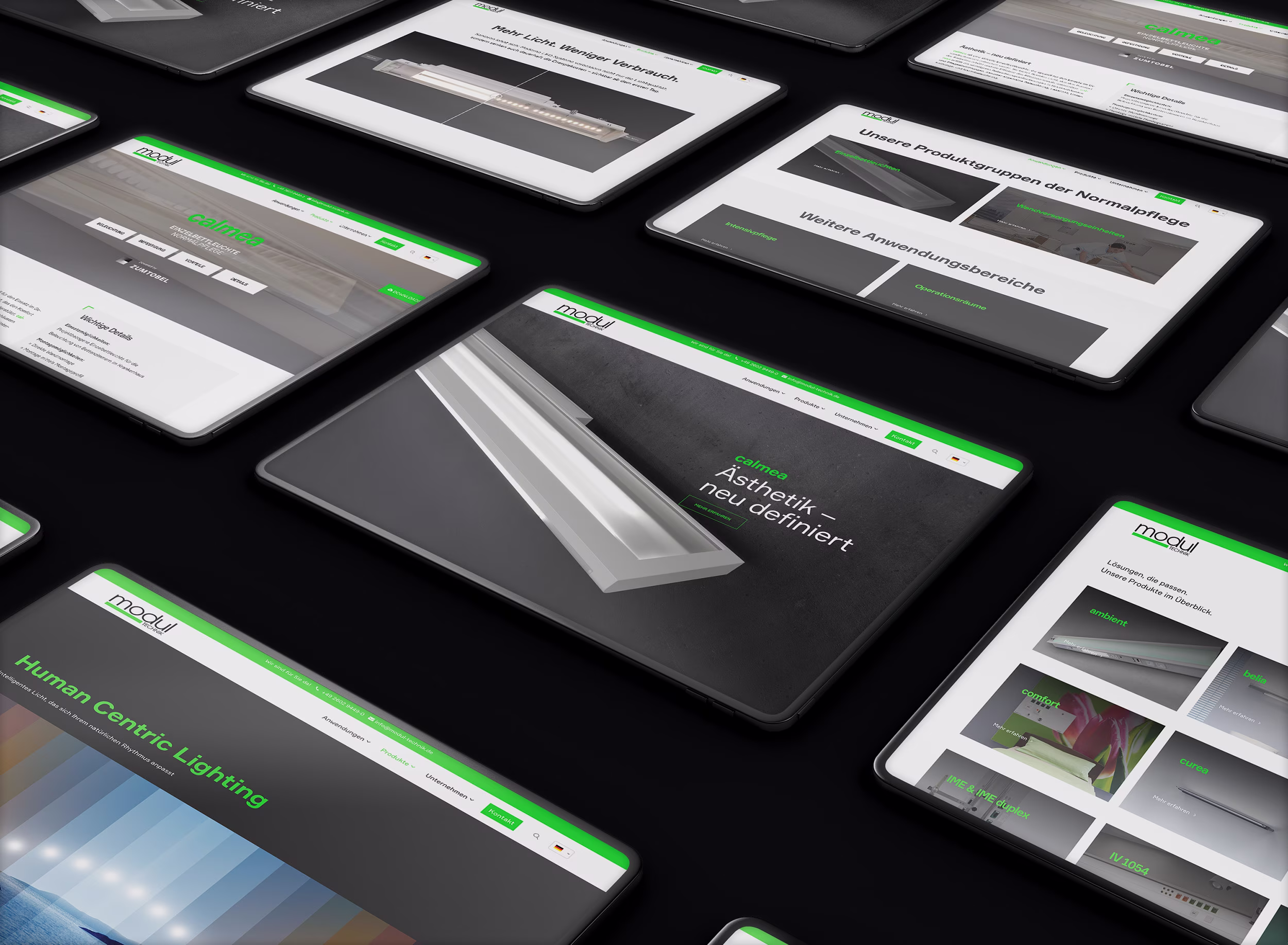 Referenz Screenshot modul technik