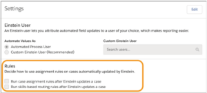 Einstein Case Routing