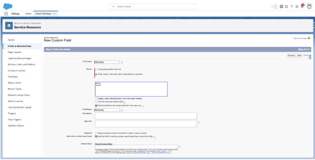 Field-service-relevance-groups-use-case-sample-configuration