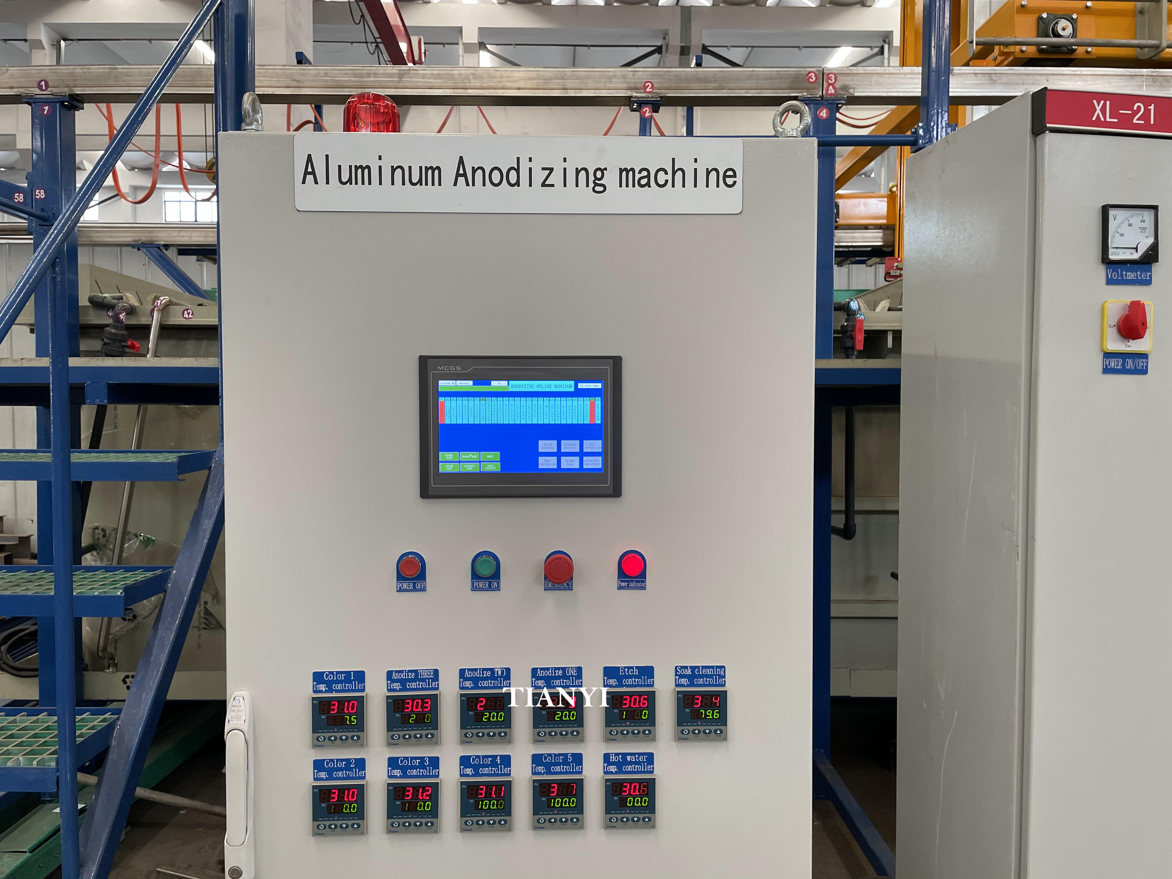 Aluminum Anodizing Machine