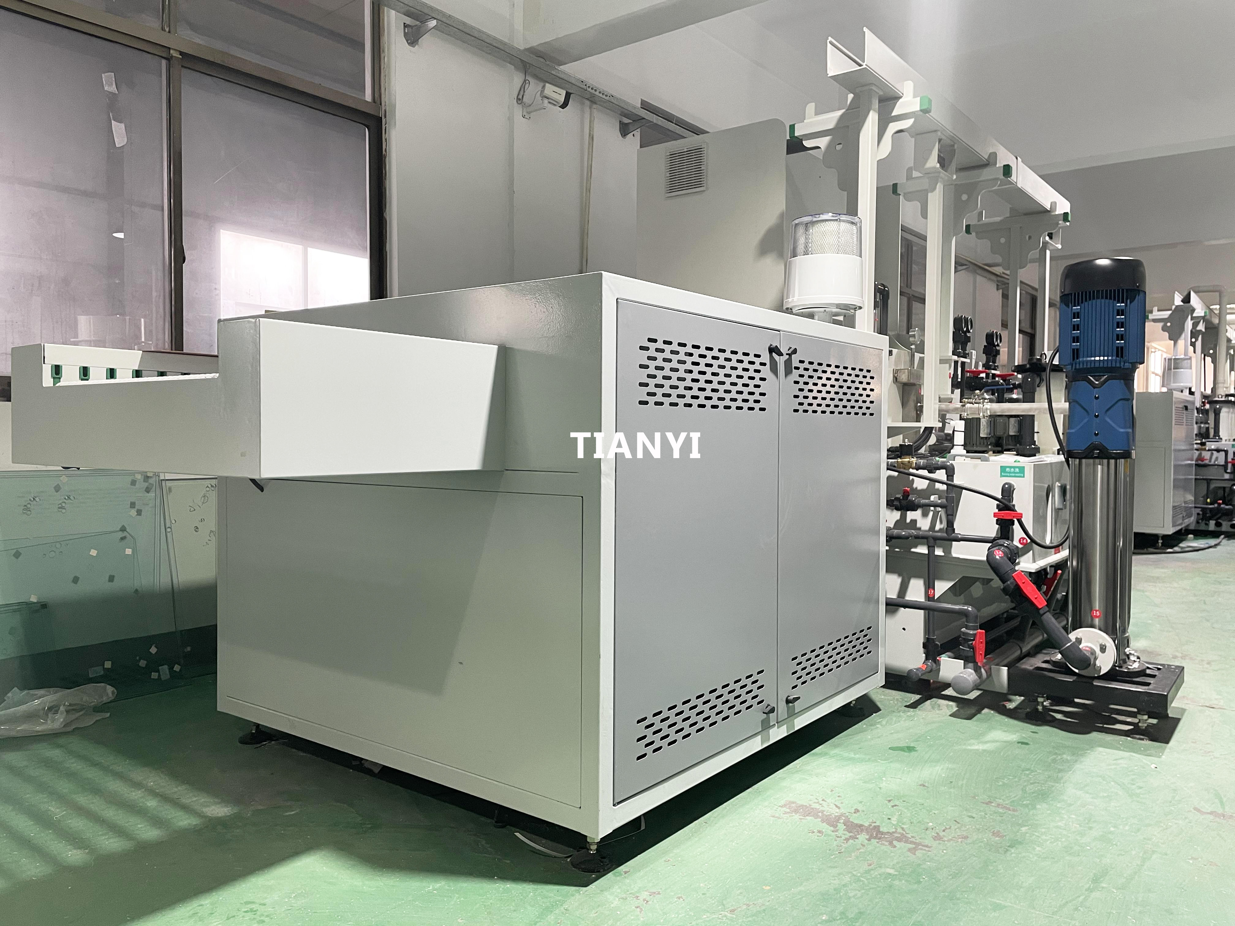 PCB scrubbing machine brushing machine 