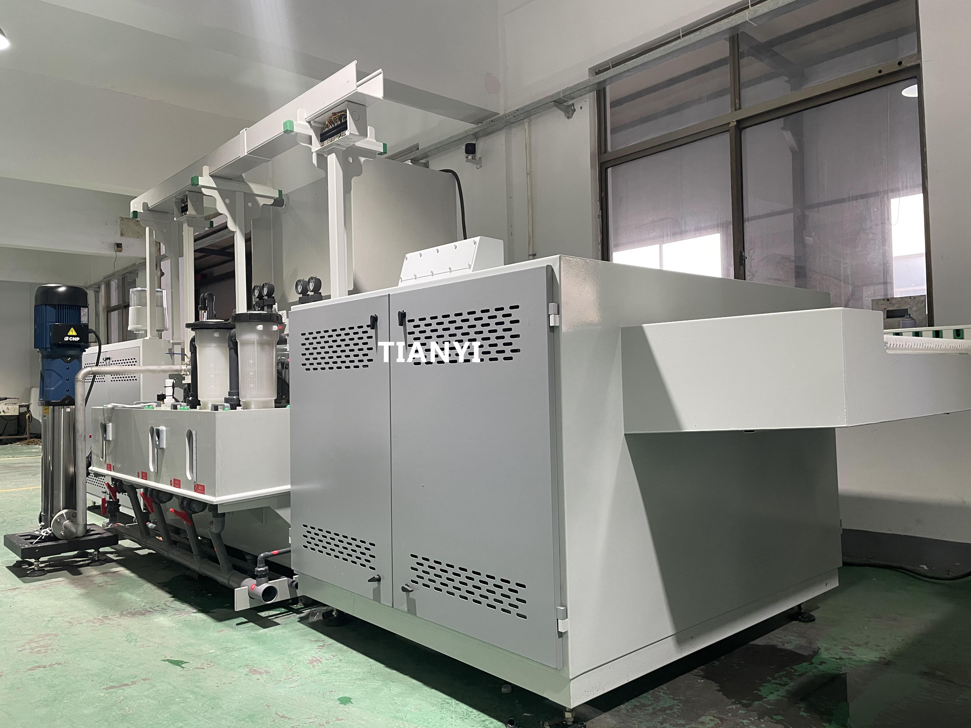 PCB scrubbing machine brushing machine 