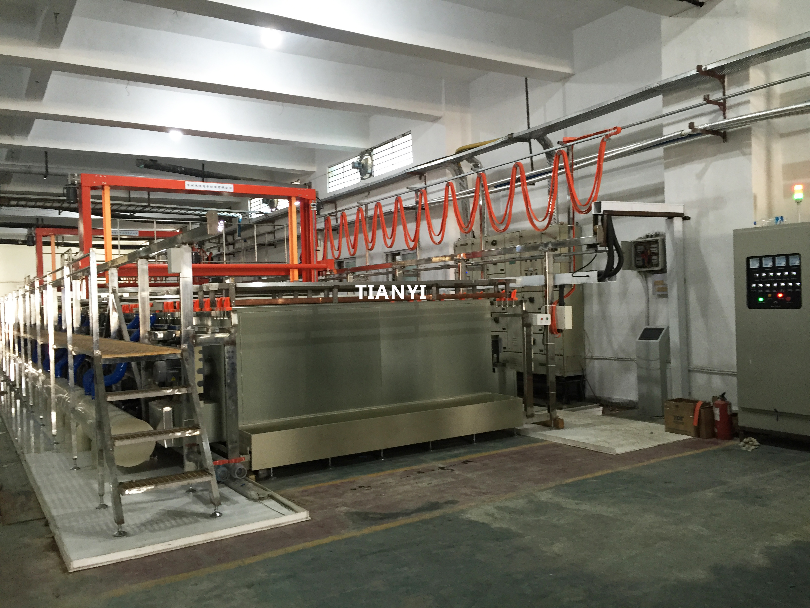 PCB Electrolytic copper plating machine