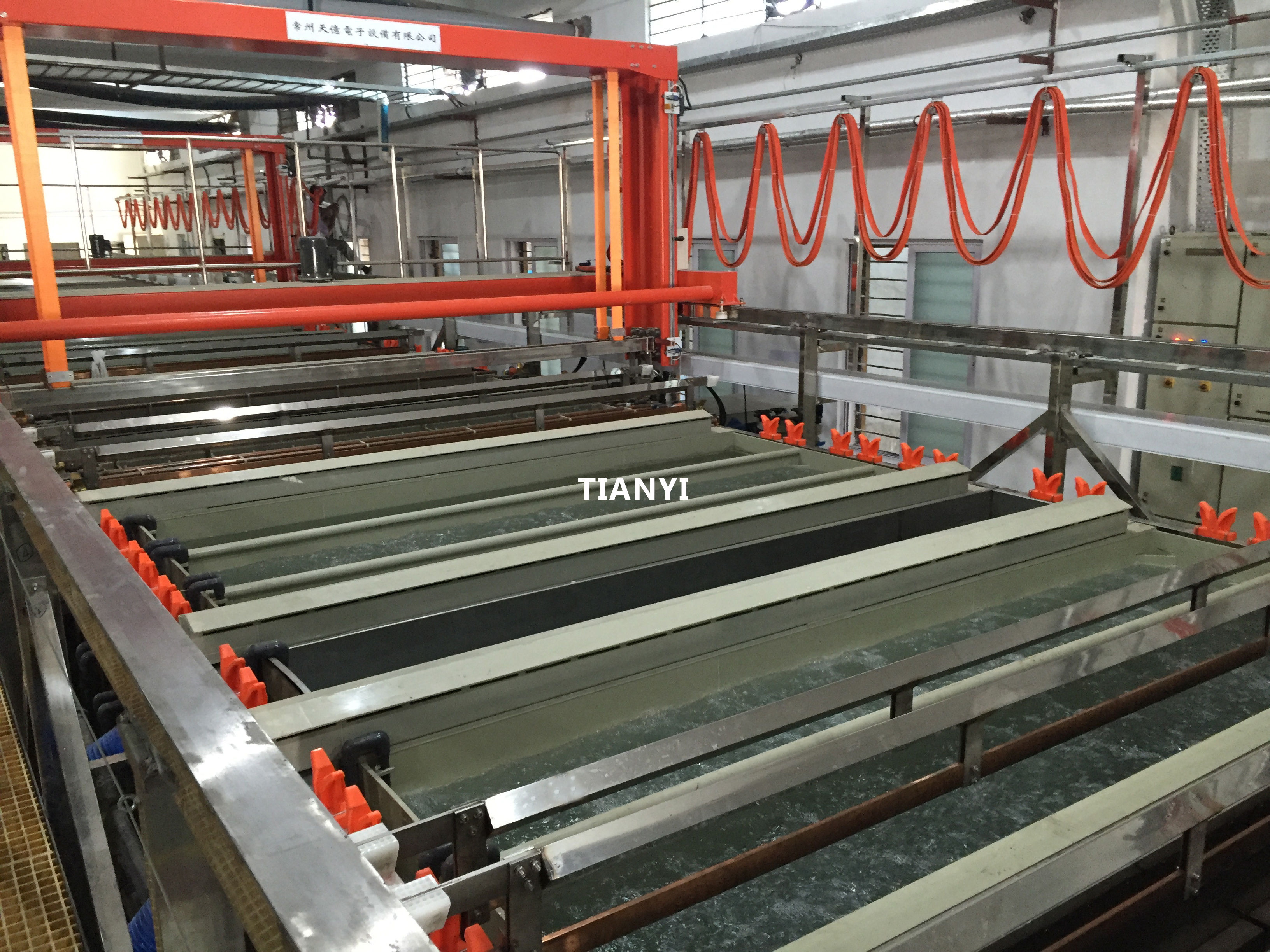 PCB Electrolytic copper plating machine