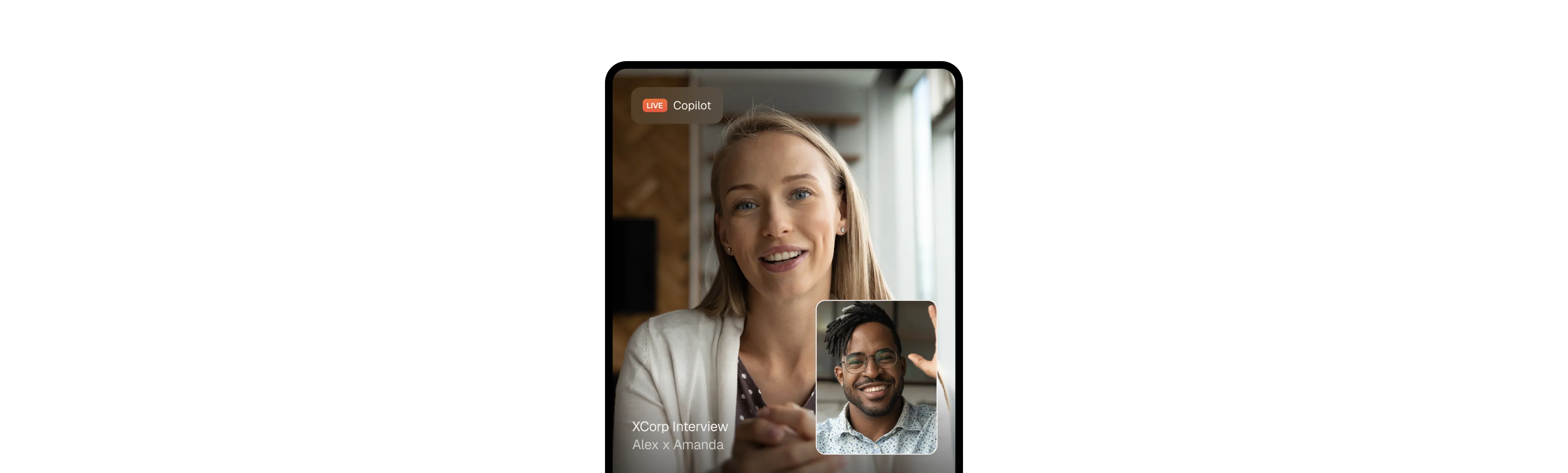 video call with copilot
