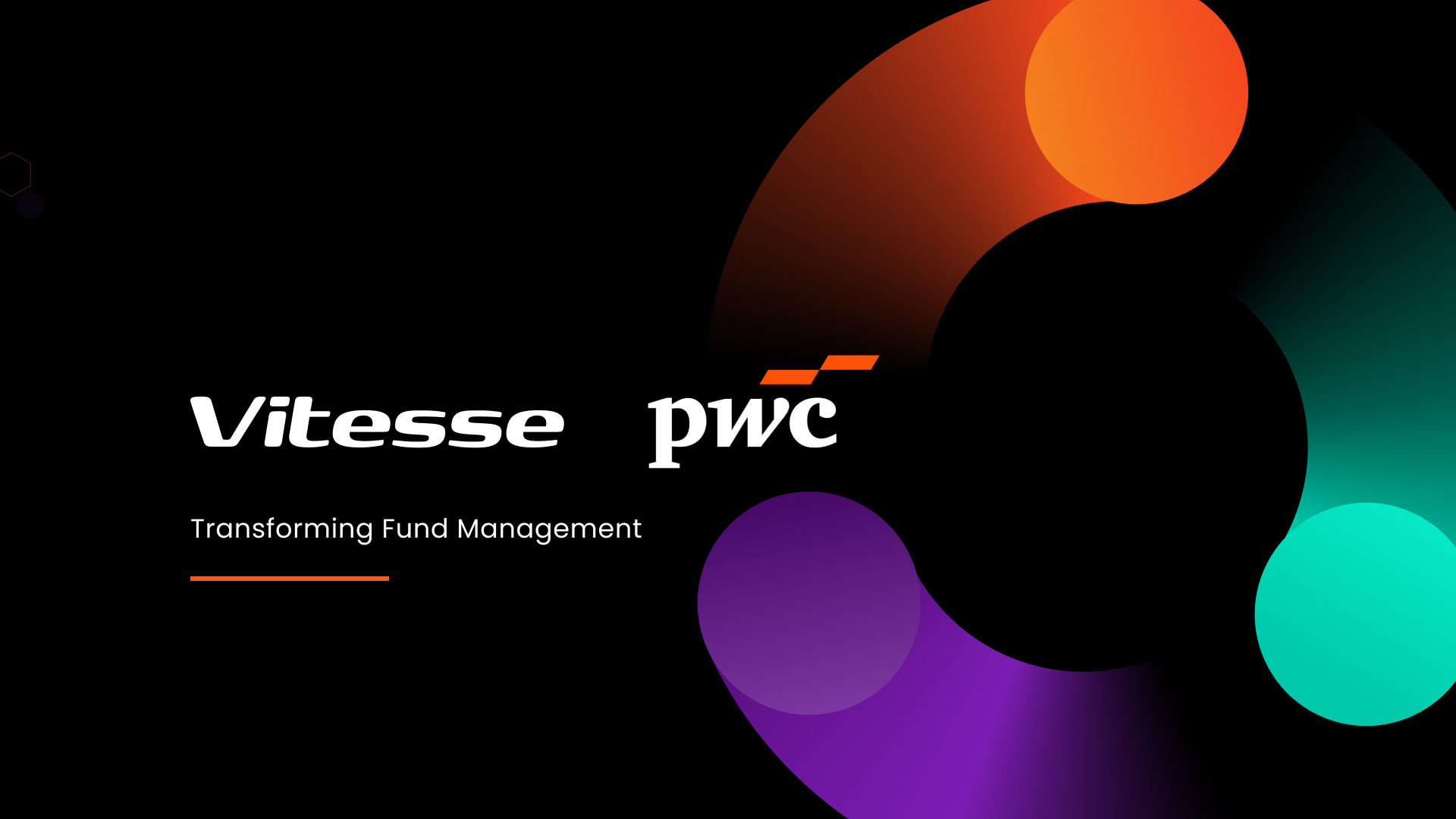 Vitesse and PwC partnership – Transforming fund management