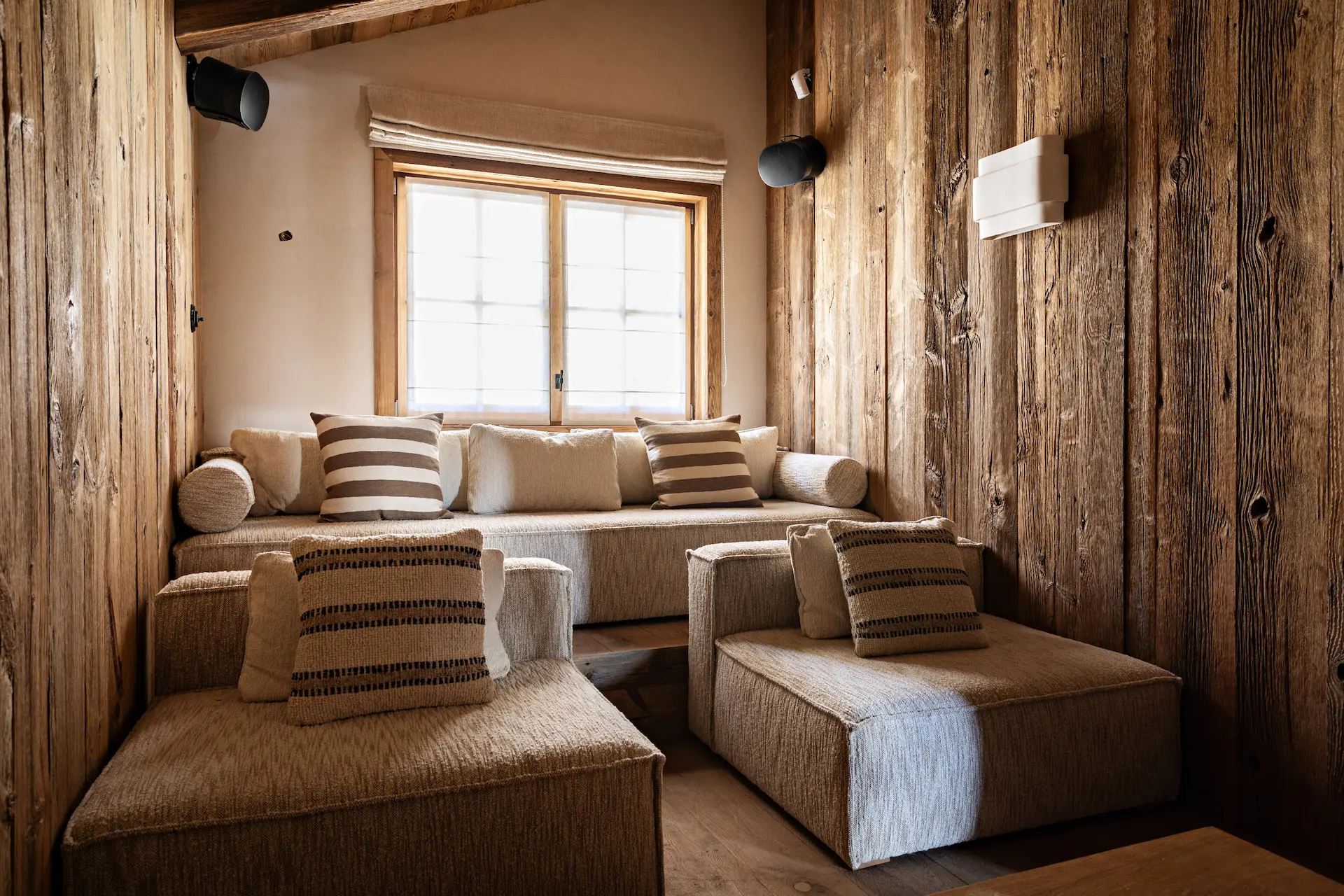 Salle de cinéma aux Chalets de la Source en Savoie