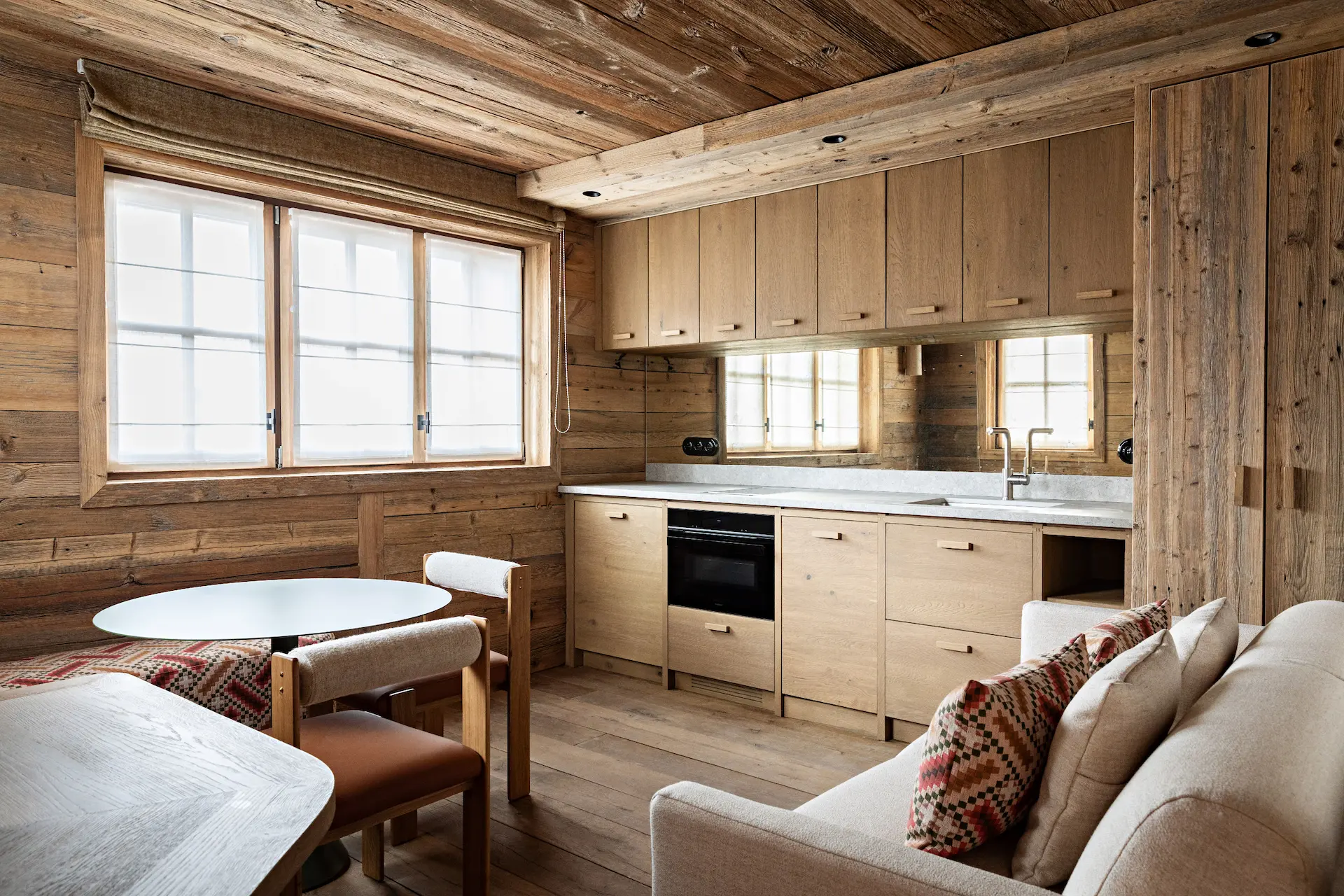 Cuisine conviviale et toute équipée du Chalet 2 