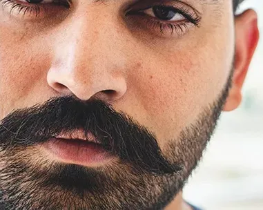 part of human's face