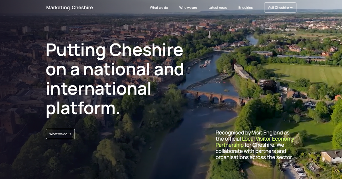 Marketing Cheshire