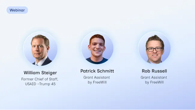 Trends in development in 2025: A conversation with Bill Steiger and the Grant Assistant team