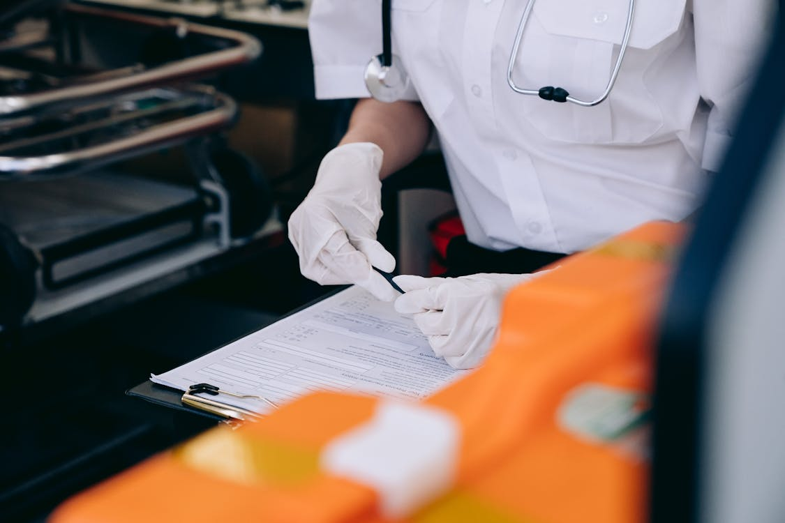 Qualifications are being checked to recruit a medical assistant
