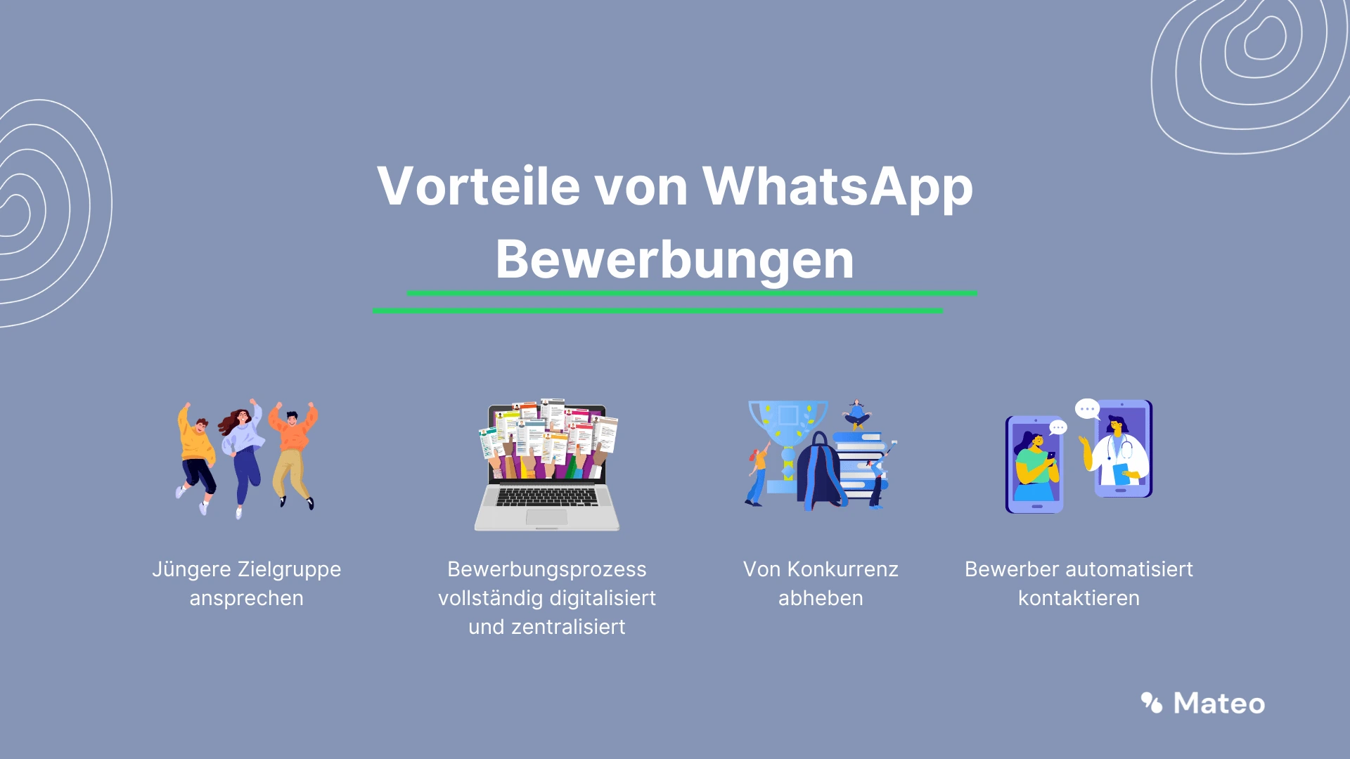 Vorteile von WhatsApp Bewerbungen
