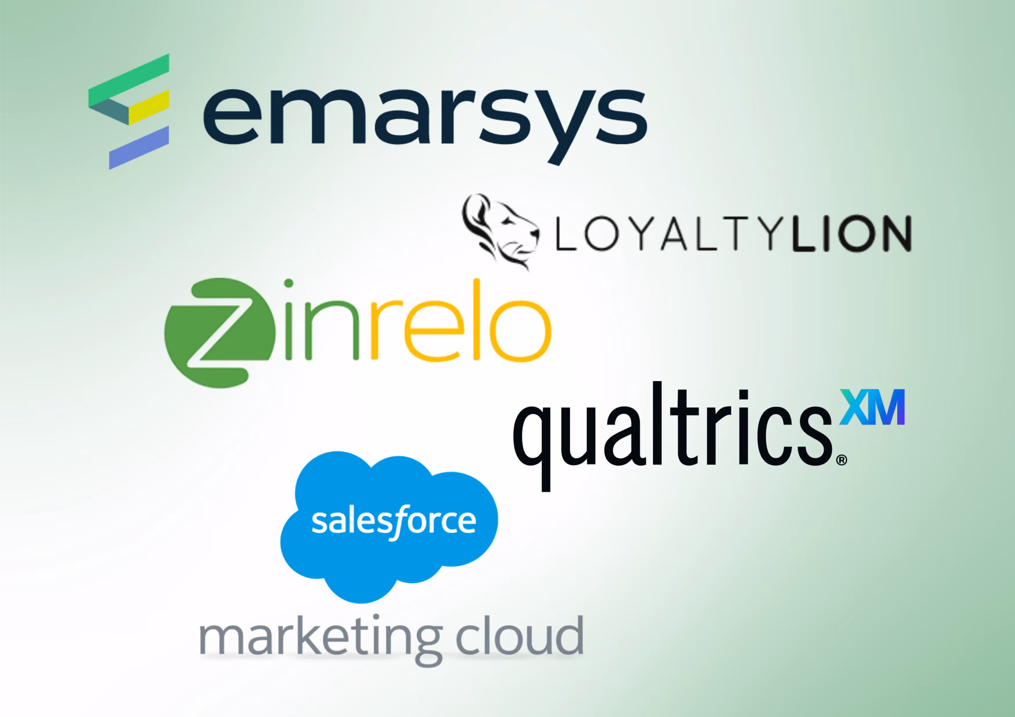 Logos von beliebten Apps zur Kundenbindung