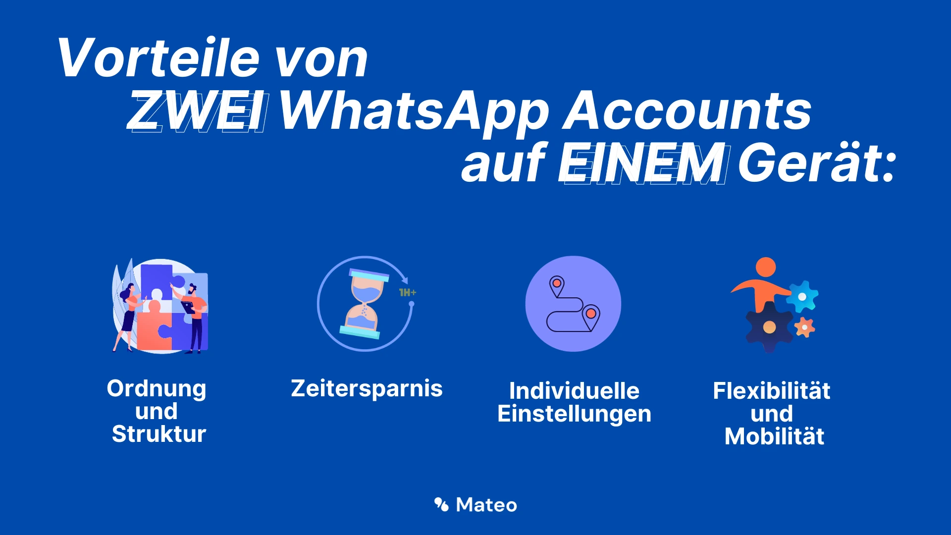 Vorteile von zwei WhatsApp Accounts auf einem Gerät