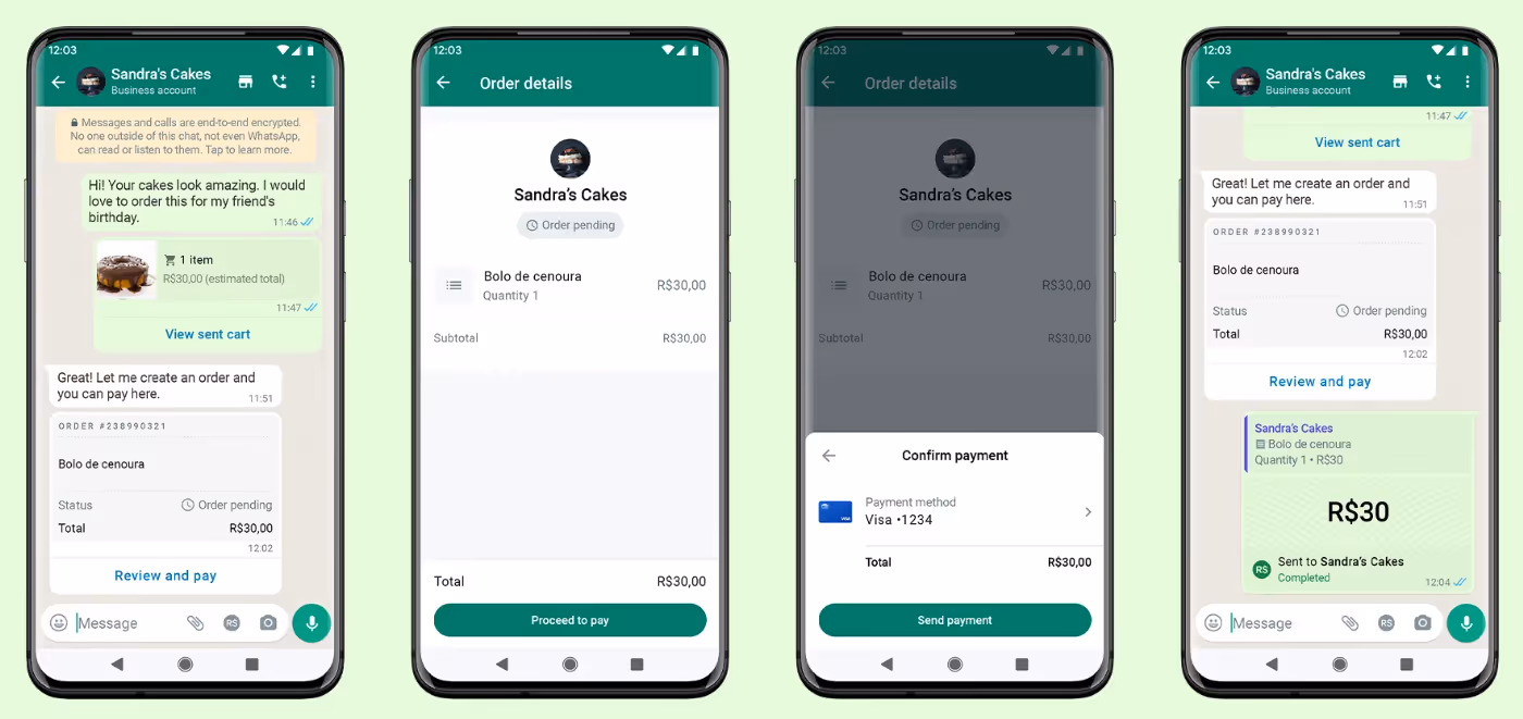 WhatsApp Pay in Brasilien