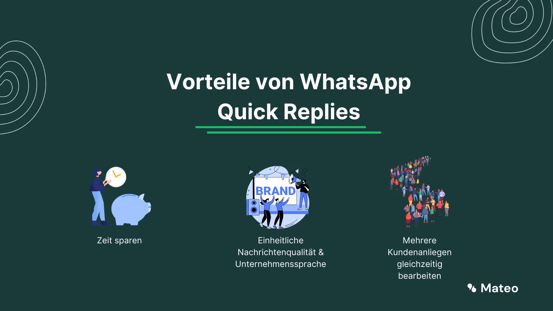 Vorteile von WhatsApp Quick Replies