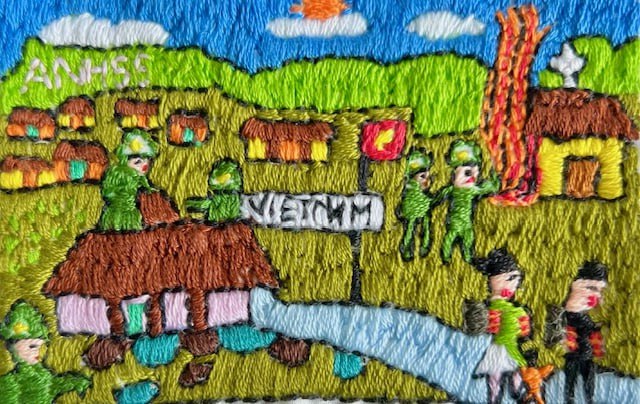 A Stitch in Time: Bangkok Refugees embroider their life stories