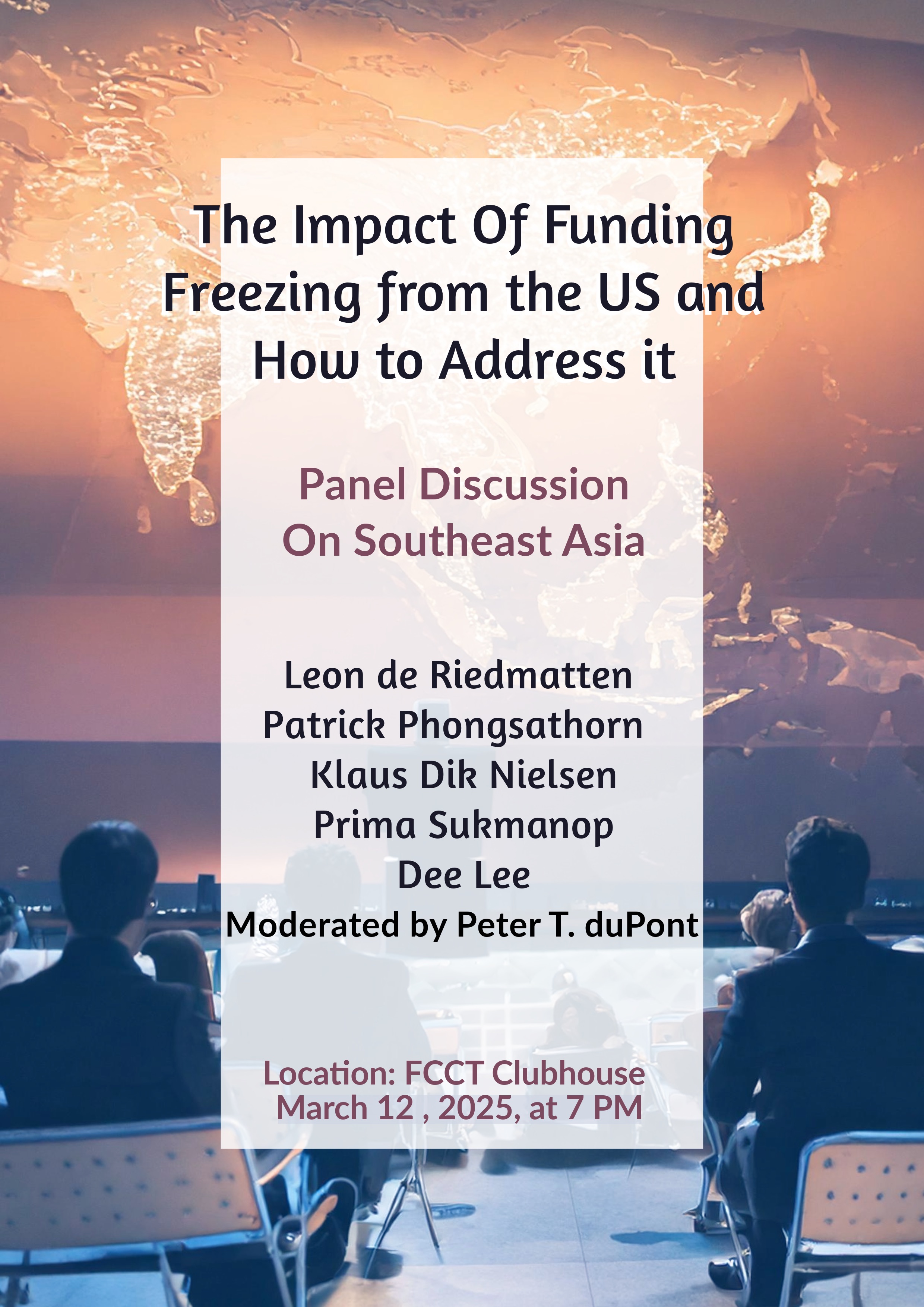The impact of the dismantling of U.S. Foreign Humanitarian and Economic Assistance in Southeast Asia and how to address it