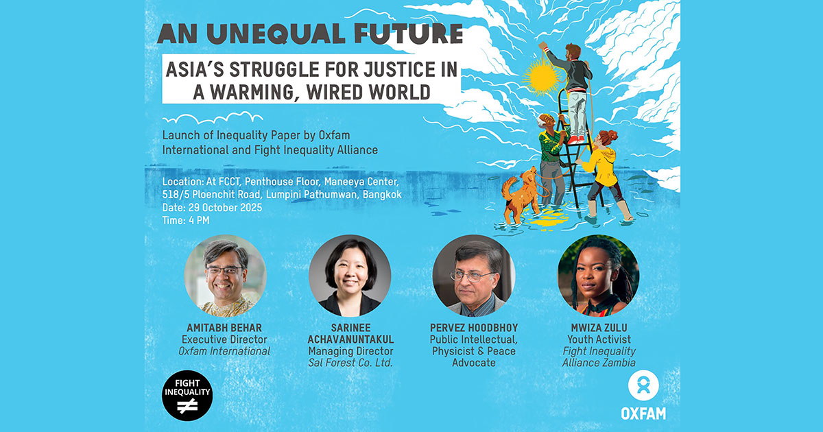 The unequal future: Asia’s struggle for justice in a warming and wired world