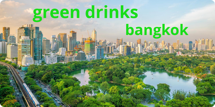 Green Drinks networking event