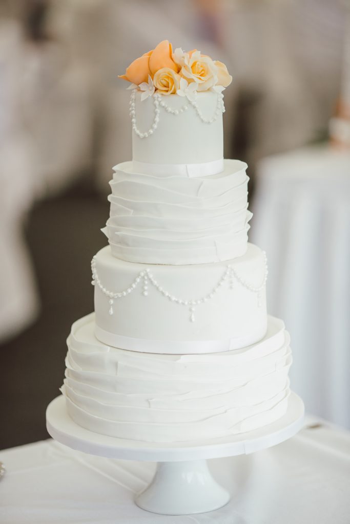 classic wedding cake