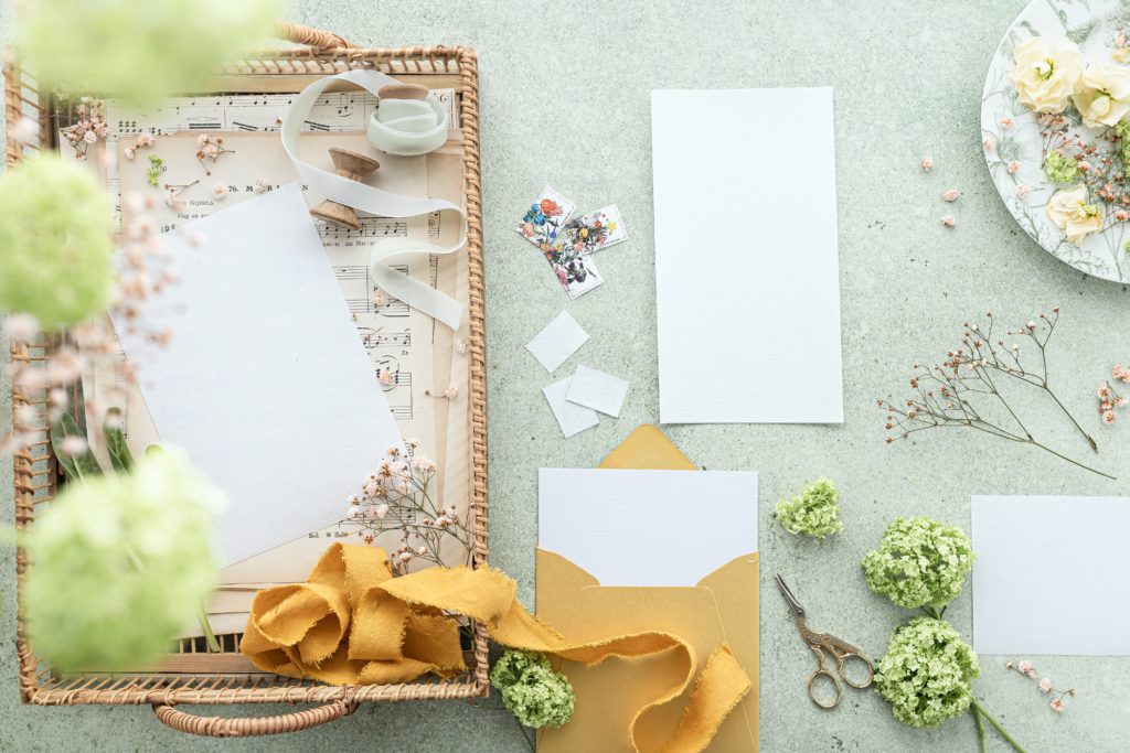 wedding invite stationery