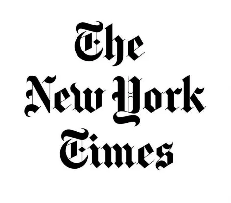 The New York Times logo.