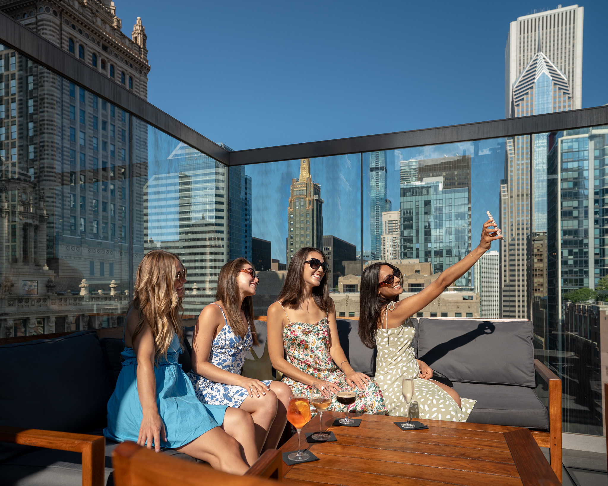 Selfies on ROOF on theWit