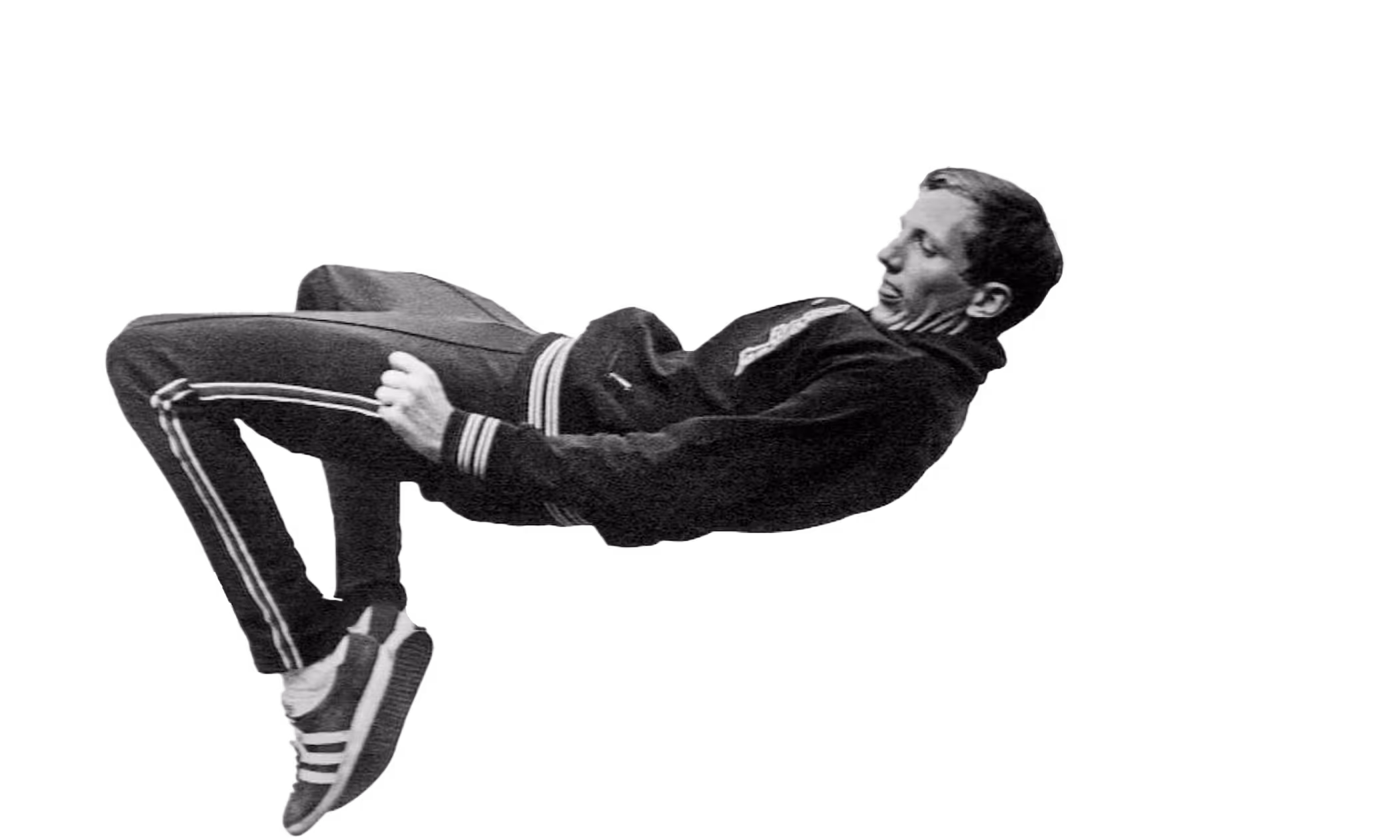 Dick Fosbury che salta l'asta