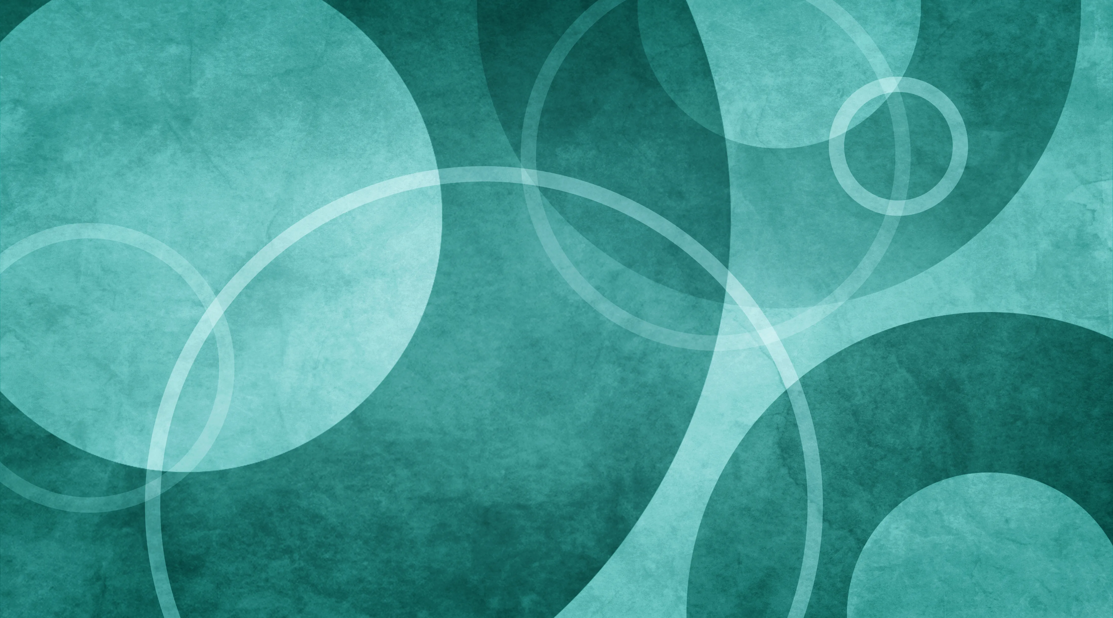 A blue and green background with circles.
