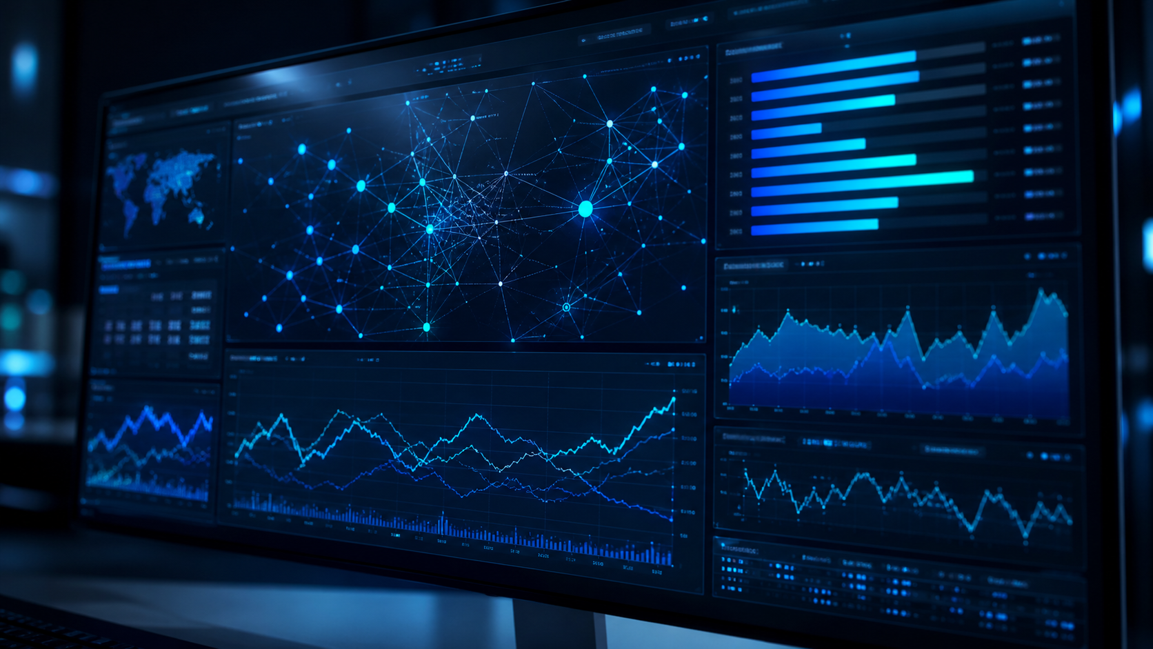 Data analytics dashboard
