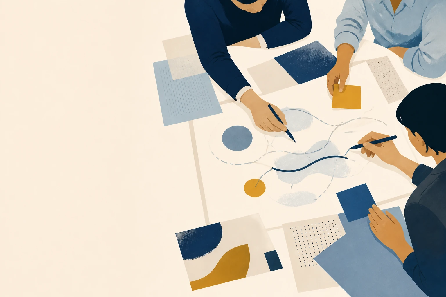 Three analytical systems converging into one clear point of alignment